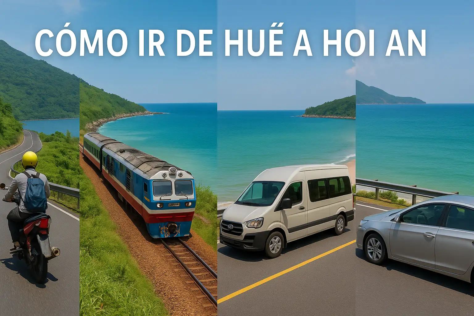 como ir de hoi an a hue