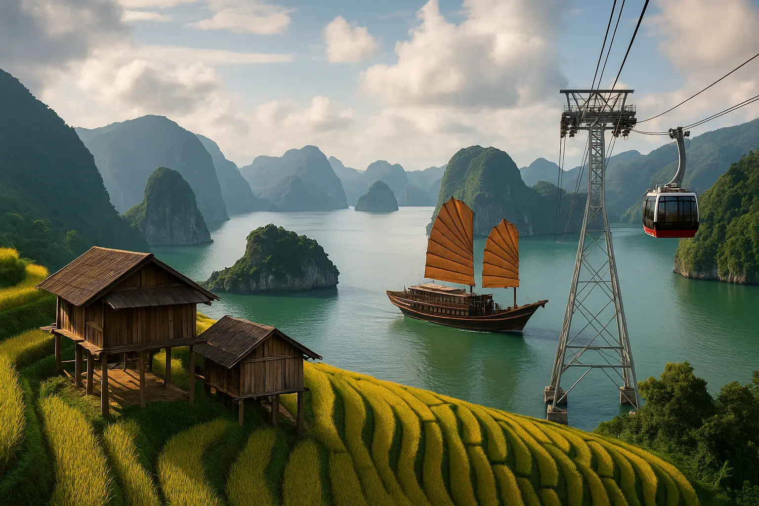 Como ir de Sapa a Halong Bay