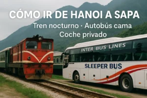 como ir de hanoi a sapa
